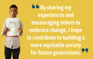 Sahil's journey to self-awareness and breaking gender stereotypes